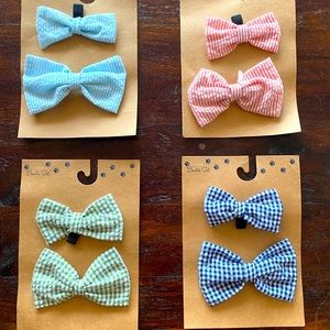 NWT Adorable Pet Bowties/Bows!
